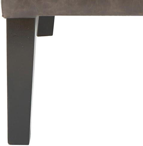 Bacall 20" H Dining Chair - MCR4501 - Antique Brown - Safavieh Couture