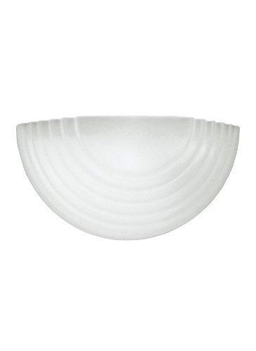 White Satin Glass Outdoor LED Wall Sconce