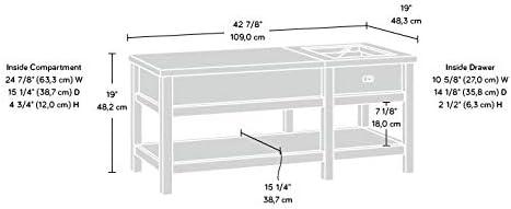 Cottage Road Lift Top Coffee Table Mystic Oak - Sauder