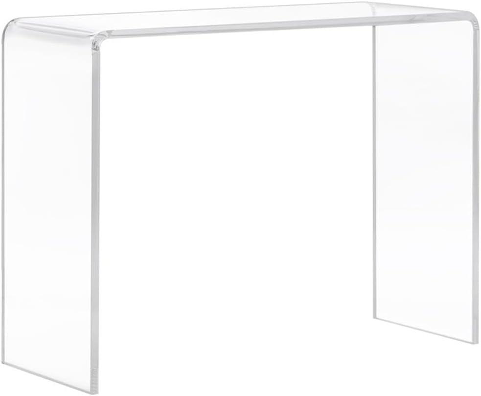 A La Carte Acrylic Sofa/Console Table in Clear