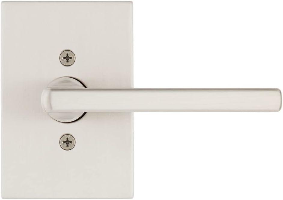 Satin Nickel Contemporary Passage Door Lever