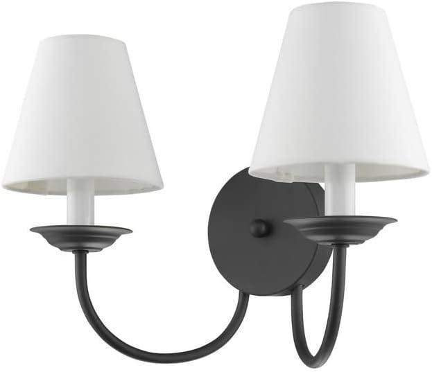 Livex Lighting Mendham 2 - Light Wall Light in  Black