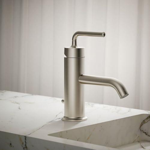 Purist® Single Hole Bathroom Faucet with Drain Assembly