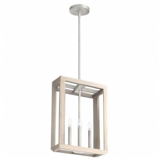 Squire Manor 4 - Light Lantern Rectangle Chandelier