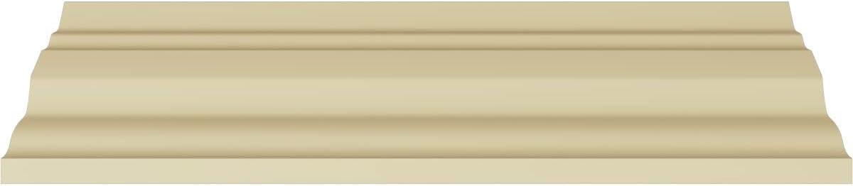 3 7/8"H x 3 7/8"P x 5 1/2"F x 94 1/2"L Dublin Traditional Crown Moulding