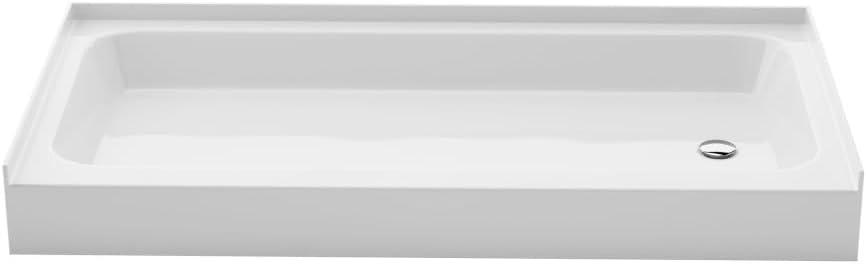 Voltaire 60 X 30 Shower Pan Base With Left Drain In Glossy
