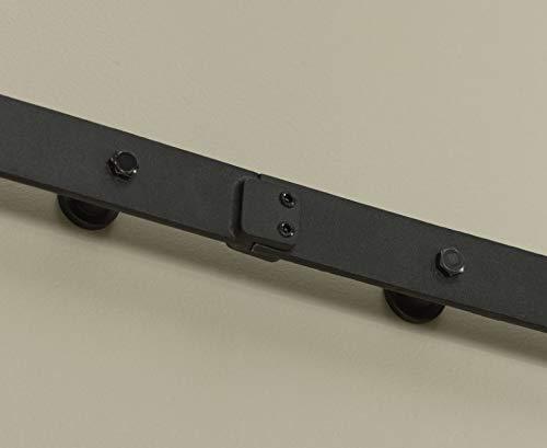 LTL Home Products Millbrooke 84'' Hollow Paneled with Installation Hardware Kit Barn Door