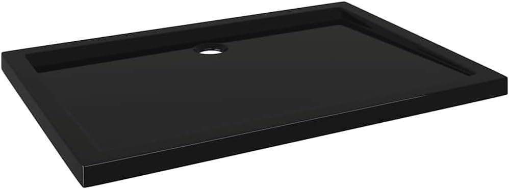 vidaXL Shower Base Tray, Non-slip Bathroom Shower Pan, Reinforced ABS