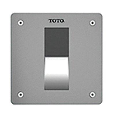 Toto Tet3la31 Concealed 4" X 4" 1.28 Gpf Toilet Flushometer - Stainless Steel