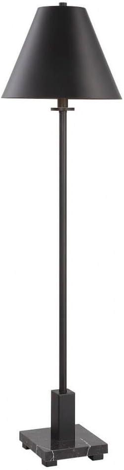 Uttermost Pilot 36 1/2" Satin Black Metal Buffet Table Lamp