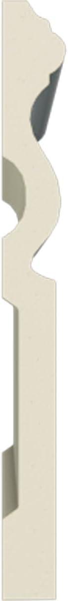 Ekena Millwork 5 7/8"H x 5/8"P x 94 1/2"L Bradford Baseboard Moulding