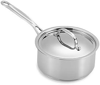 Cuisinart 1 Quart Saucepan w/Cover, Chef's Classic Stainless Steel Cookware Collection, 719-14