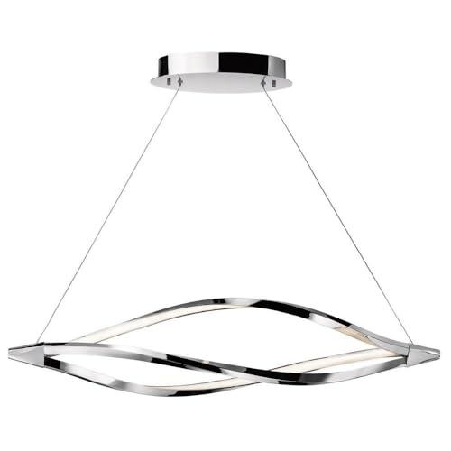 Elan Lighting - Meridian - 43.25 Inch 1 LED Chandelier-Chrome Finish