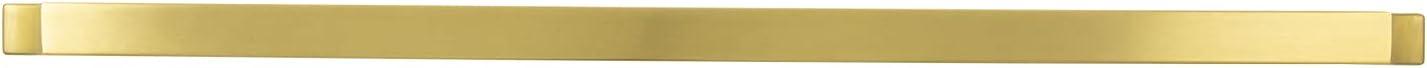 18-Inch Brushed Golden Brass Modern Appliance Pull