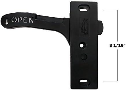RV- Screen Door Latch Left Hand Handle Kit - Camper Motorhome Travel Trailer