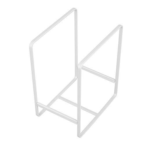 Elegant White Large Steel Dish Storage Rack