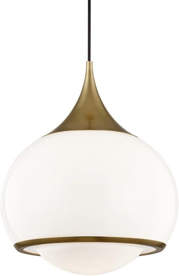 Kegan Single Light Glass Dimmable Pendant