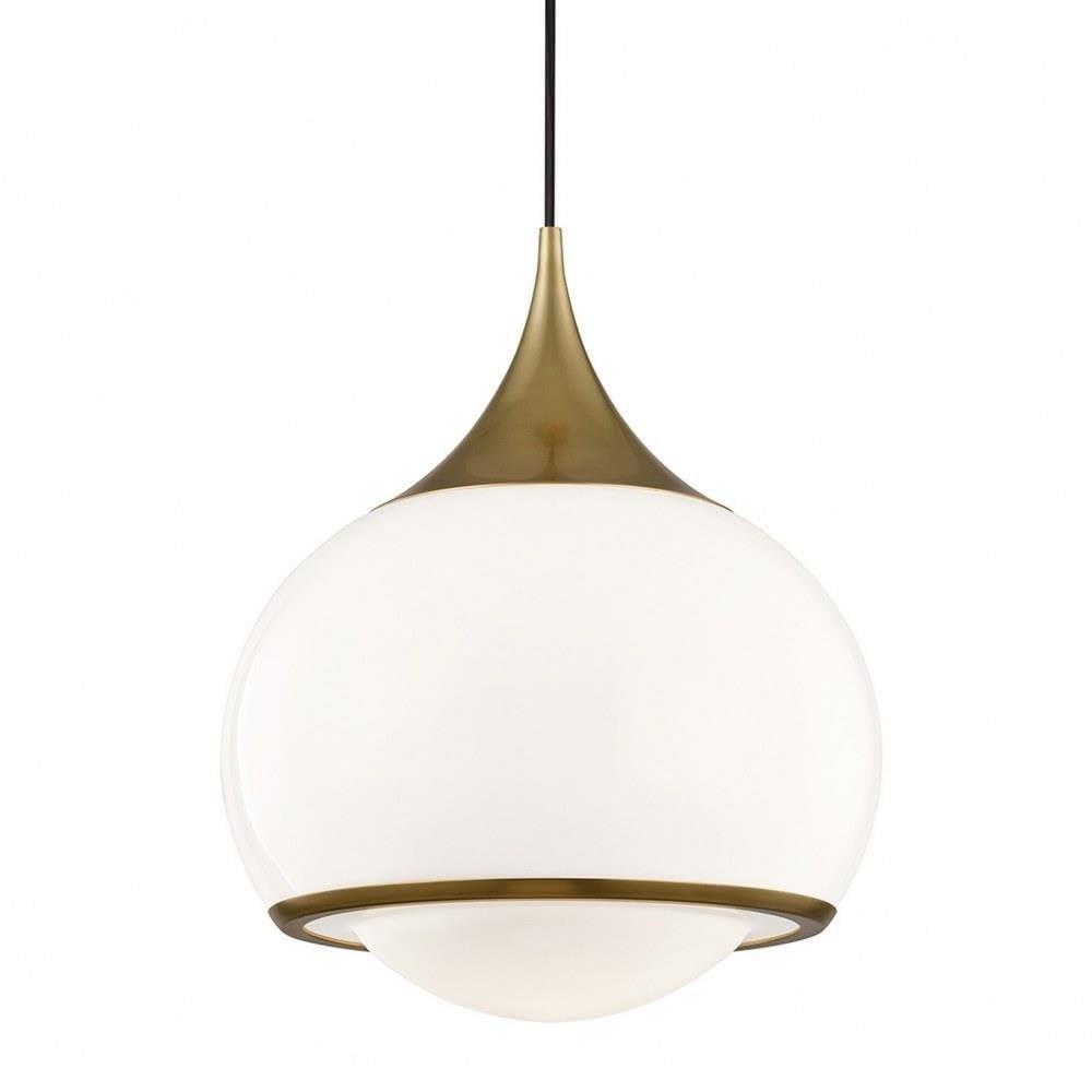 Kegan Single Light Glass Dimmable Pendant