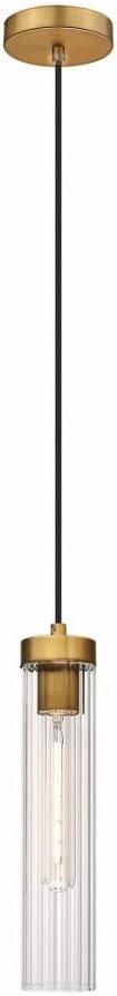Z-Lite Beau 1 - Light Pendant in  Rubbed Brass