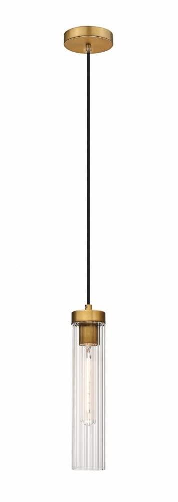 Z-Lite Beau 1 - Light Pendant in  Rubbed Brass