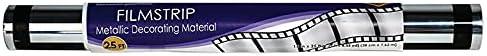Beistle Filmstrip Metallic Decorating Material, 15" x 25', (1/Pkg) Multicolored