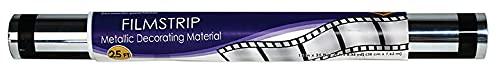 Beistle Filmstrip Metallic Decorating Material, 15" x 25', (1/Pkg) Multicolored