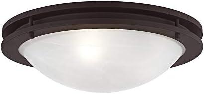 Livex Lighting Ariel 3 - Light Flush Mount in  Bronze