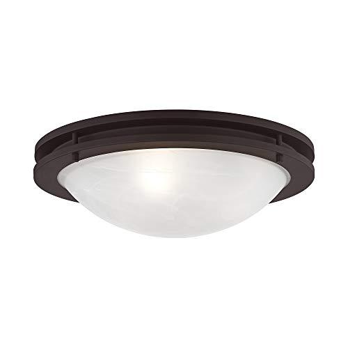 Livex Lighting Ariel 3 - Light Flush Mount in  Bronze