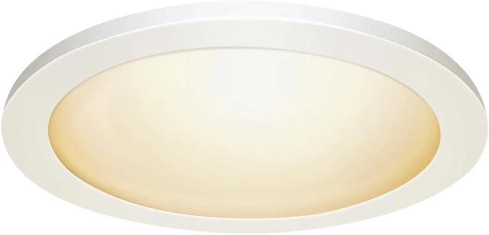 Feit Electric Flush Mount LED Round Flat Panel Light, White