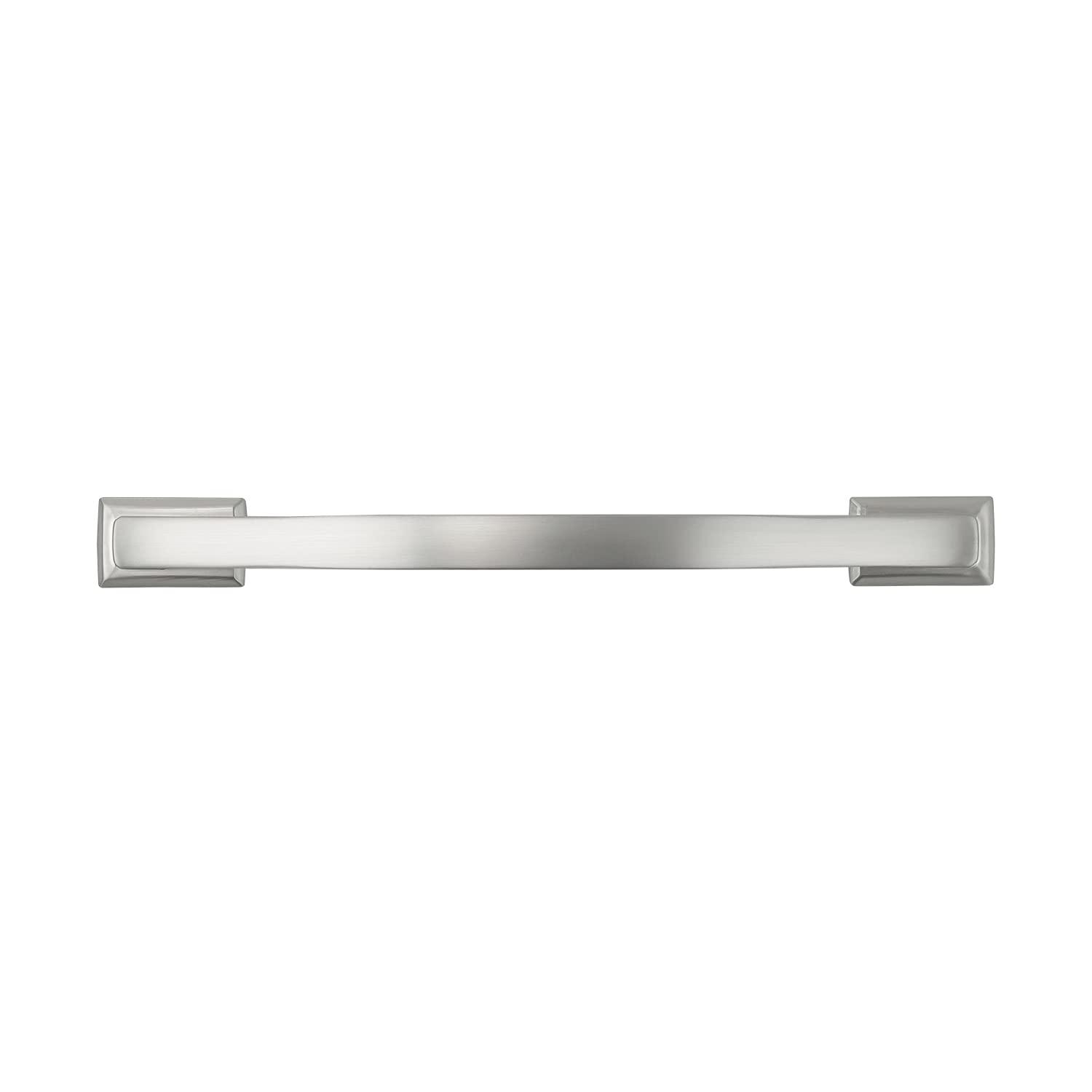 Satin Nickel Brushed Kitchen Cabinet Pull with Mounting Hardware