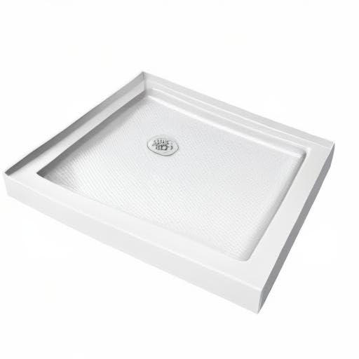 SlimLine 36" W x 36" D Double Threshold Shower Base