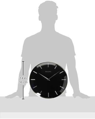 Bulova 16 diam. Metro Wall Clock