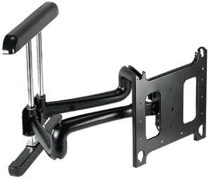 Black Dual Swing Arm Full-Motion Wall Mount