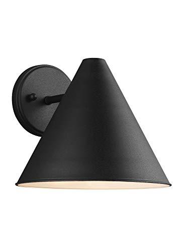 Sea Gull Lighting 8538501EN3-12 Crittenden Outdoor Wall Lantern Outside Fixture, One - Light, Black