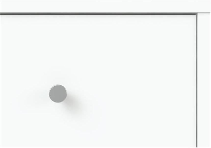 Home Square 4 Piece Bedroom Set With Dresser, Chest and 2 Nightstands in White