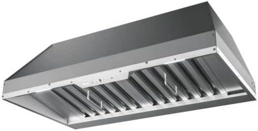 Zephyr Zephyr Monsoon I 36" 600 CFM Insert Mount Range Hood with LED Light in Stainless Steel