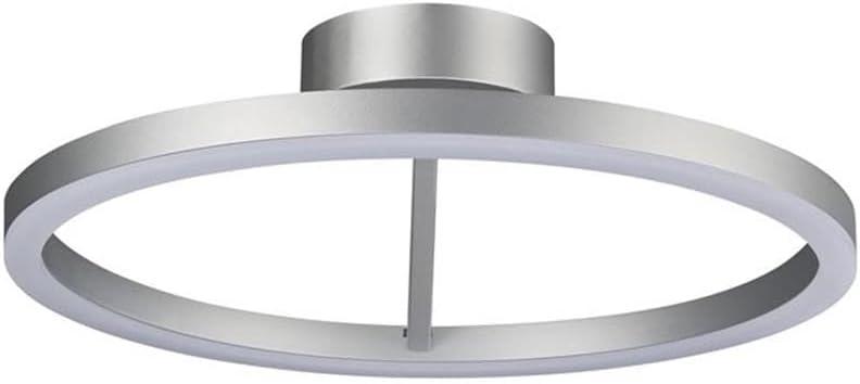 Zuben 20-in Integrated LED Modern Circular ETL Certified Semi Flush Ceiling Light