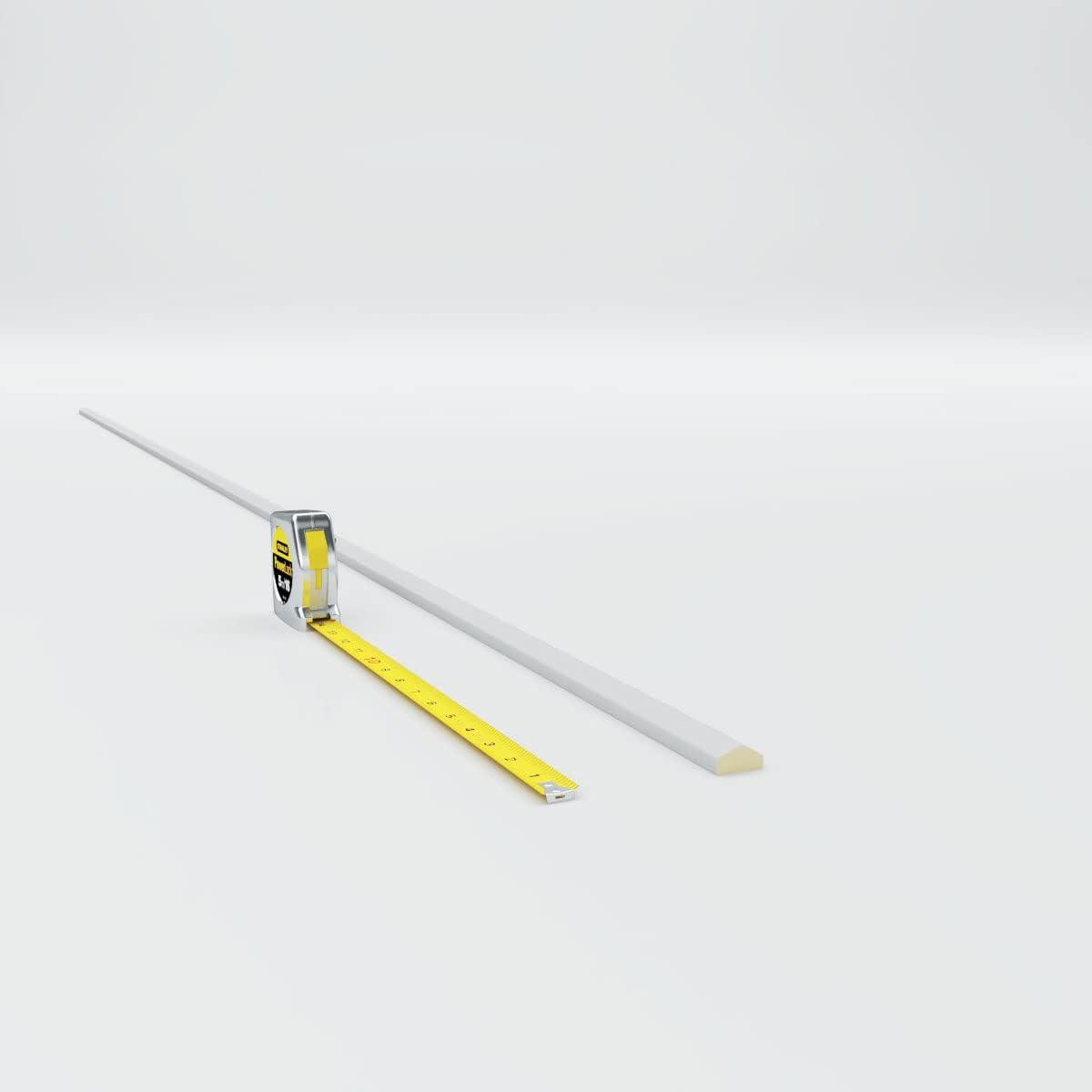 Ekena Millwork 1"H x 3/4"P x 94 1/2"L Alexandria Rope Panel Moulding