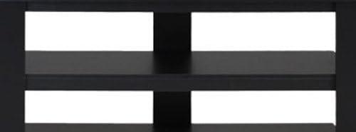 Furinno Parsons 42" Black Entertainment Center