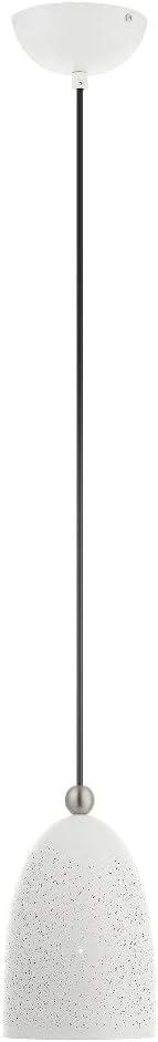 Livex Lighting Arlington 1 - Light Pendant in Nordic Gray