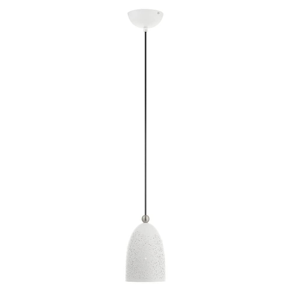 Livex Lighting Arlington 1 - Light Pendant in  Nordic Gray