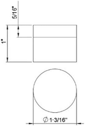 Satin Nickel Wall Mount Baseboard Door Stop