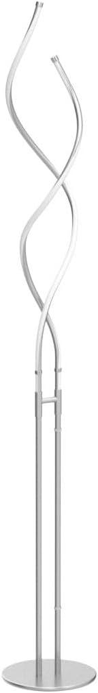 Brightech Embrace 60 in. Industrial 2-Light LED Energy Efficient Floor Lamp