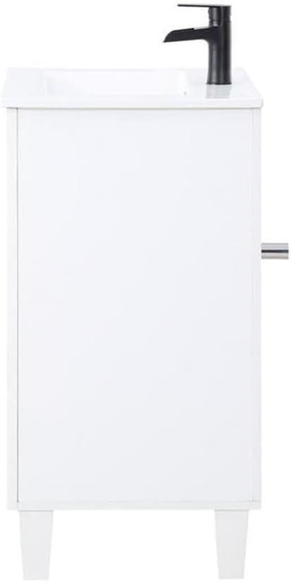 Manhattan Comfort Hyde Vanity Sink, 24 in, 24 INCH