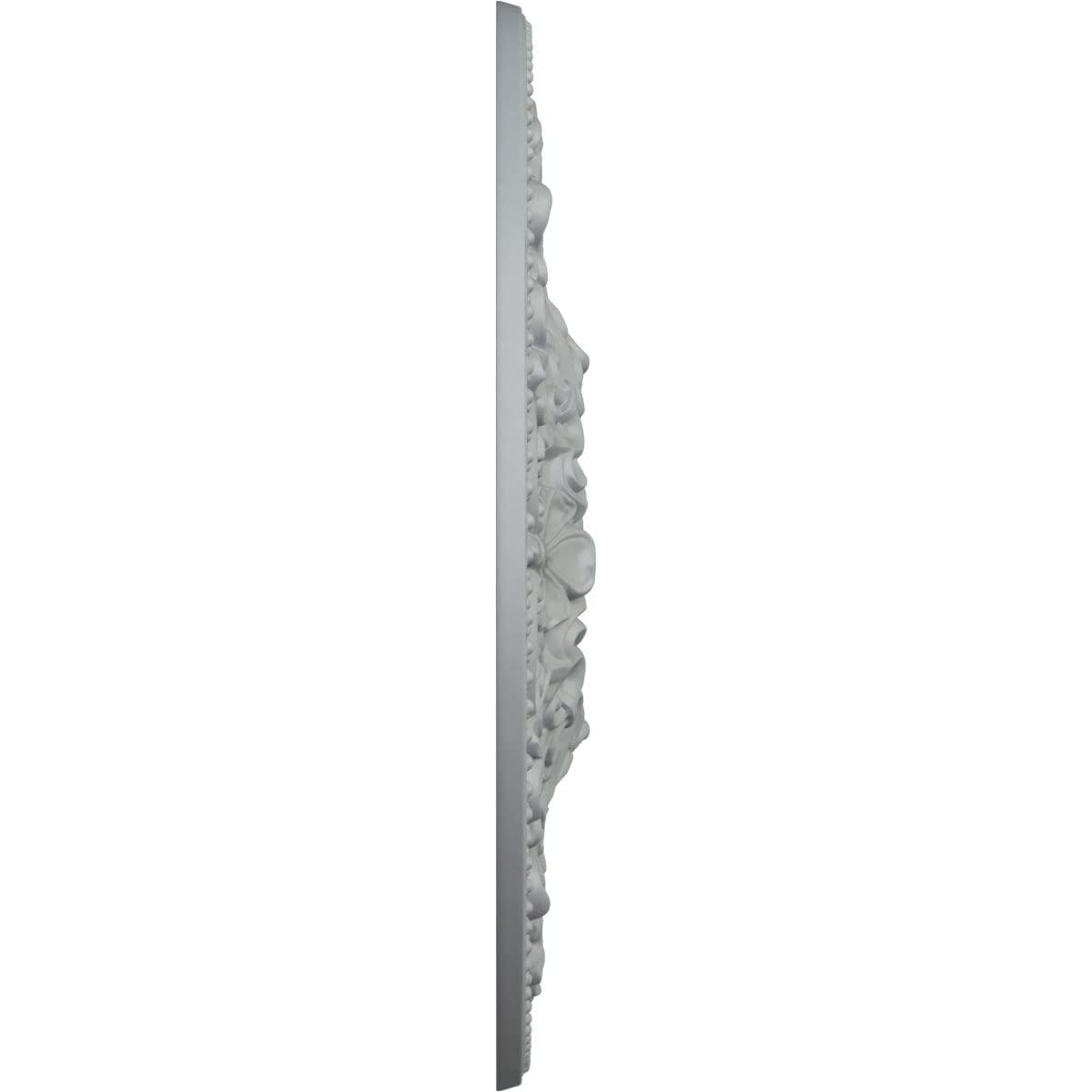 Ekena Millwork 23 7/8"OD x 4"ID x 2 1/8"P Ashley Ceiling Medallion (Fits Canopies up to 4 3/4")