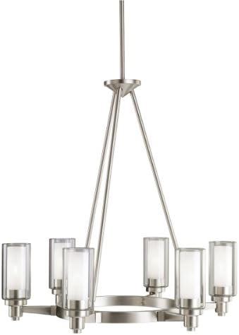 Kichler Lighting Circolo 6 - Light Chandelier in  Brushed Nickel