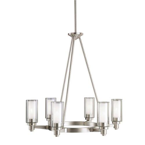 Kichler Lighting Circolo 6 - Light Chandelier in  Brushed Nickel