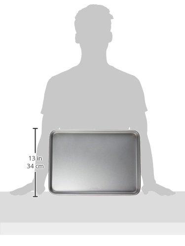 Cuisinart Chef's Classic 17" Non-Stick Bronze Color Baking Sheet - AMB-17BSBZ: Large Rimmed Cookie Sheet Pan