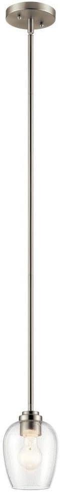 Kichler Lighting Valserrano 1 - Light Pendant in  Brushed Nickel