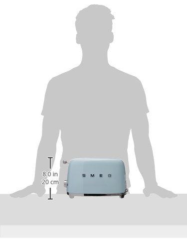 SMEG Pastel Blue 2-Slice Toaster